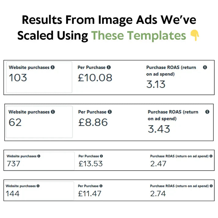 92 Facebook Image Ad Templates